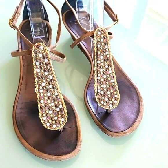 Giuseppe Zanotti Jeweled Sandals - Picture 3 of 14